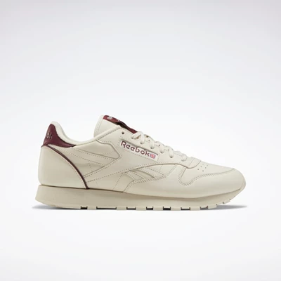 Classics Reebok Classic Leather Damske Burgundy/Navy | OMUVCG621