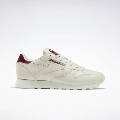 Classics Reebok Classic Leather Damske Bordove | TCFJWP497