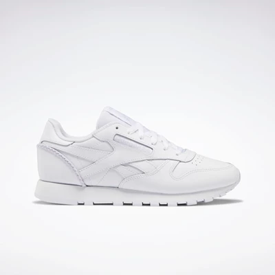 Classics Reebok Classic Leather Damske White/White | HCNQKD572