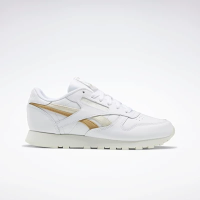 Classics Reebok Classic Leather Damske White/Beige | SCWAON185