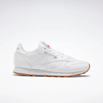 Classics Reebok Classic Leather Damske White/White | UBAKPH650