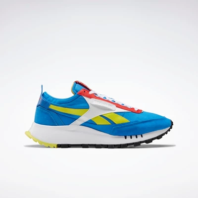 Classics Reebok Classic Leather Legacy Damske Blue/Blue/Red | EKXWVC372