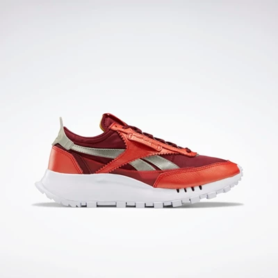 Classics Reebok Classic Leather Legacy Damske Red/Grey | WVUXIQ317