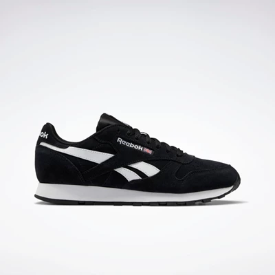 Classics Reebok Classic Leather Panske Black/White/White | FOIABL672