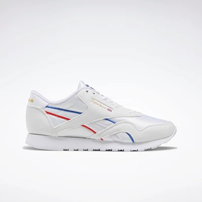 Classics Reebok Classic Nylon Damske White/Red/Blue | SOTCXN795