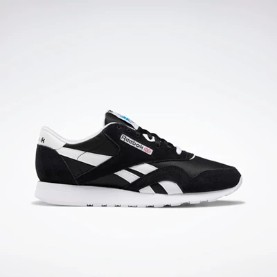 Classics Reebok Classic Nylon Panske Black/Black/White | MJEBRW861