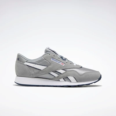 Classics Reebok Classic Nylon Panske Platinum/Platinum/Blue | GOCHSA814