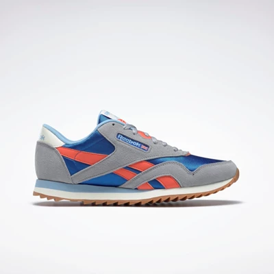 Classics Reebok Classic Nylon Ripple Panske Grey/Blue/Orange | TBFIKA029