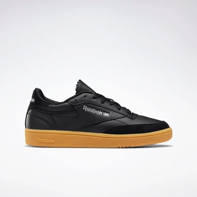 Classics Reebok Club C 85 Damske Black/Silver | SPDAHV208