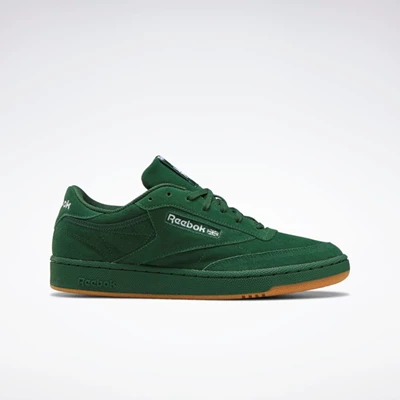 Classics Reebok Club C 85 Panske Green/White | LJTCRV461