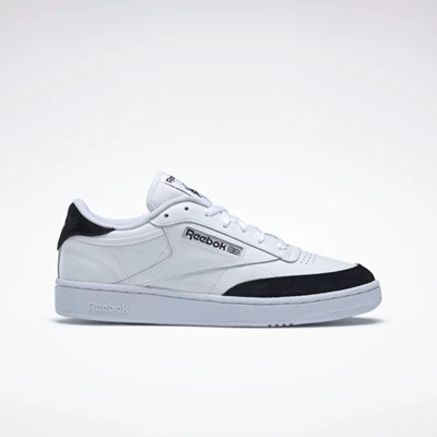 Classics Reebok Club C 85 Panske White/Black/White | AHFSJU917