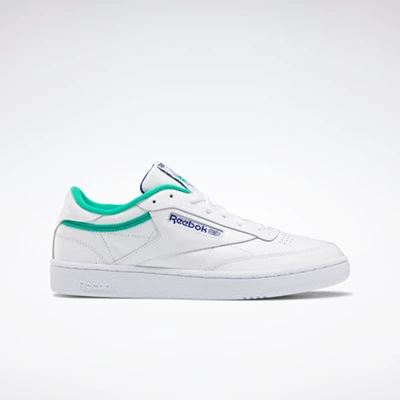 Classics Reebok Club C 85 Panske White/Green | YGSKFW853