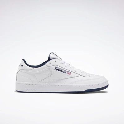 Classics Reebok Club C 85 Panske White/Navy | IWTZSV521