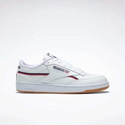 Classics Reebok Club C 85 Panske White/Navy/Red | SULKZI859