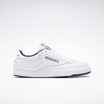 Classics Reebok Club C 85 Panske White/White/Navy | LVIEQC894