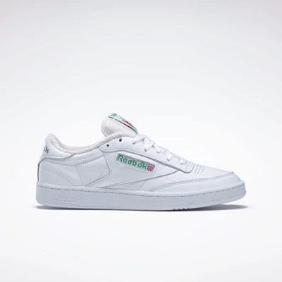 Classics Reebok Club C 85 Panske White/White/Green | ZPKDEI694