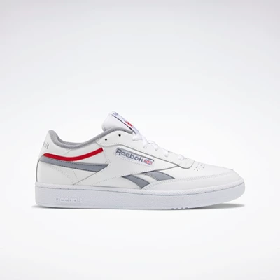 Classics Reebok Club C Revenge Panske White/Grey/Red | ISVPLR405