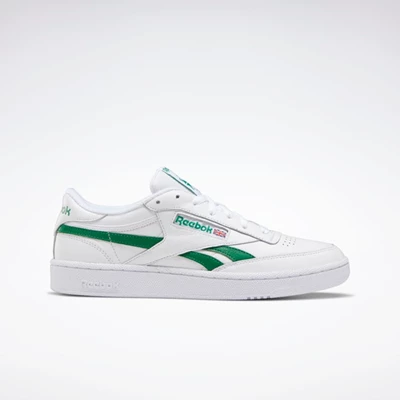 Classics Reebok Club C Revenge Panske White/White/Green | IYGBQK537