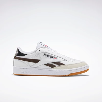 Classics Reebok Club C Revenge Panske White/Black/Red | PLCKGZ582