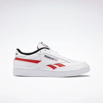 Classics Reebok Club C Revenge Panske White/Black/Red | PNDAZS081