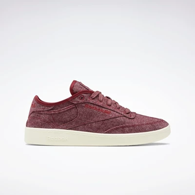 Classics Reebok Club C Vlna & Corn Damske Claret | YKTORX407