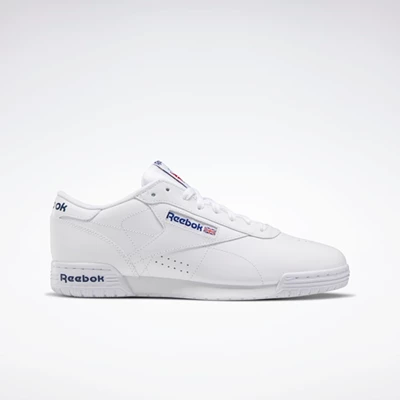 Classics Reebok Ex-O-Fit Clean Logo INT Panske White/Blue/Blue | PGDHNQ348