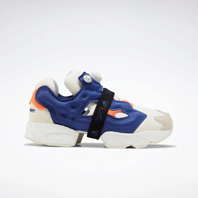 Classics Reebok InstaPump Fury Boost Damske White/Blue/Orange | IXLCYM583