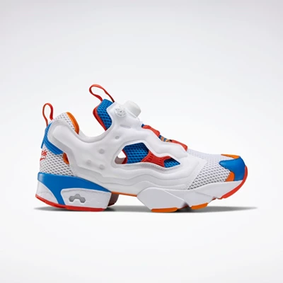 Classics Reebok Instapump Fury OG Damske White/Blue/Orange | DWZVTL039