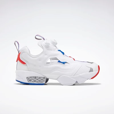 Classics Reebok Instapump Fury OG Damske White/Red/Blue | FUVENQ107