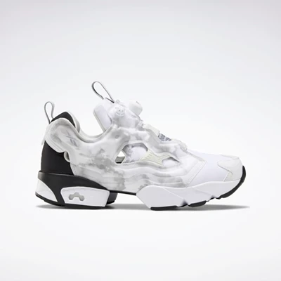 Classics Reebok Instapump Fury OG Damske White/Black/Grey | XGNREI160