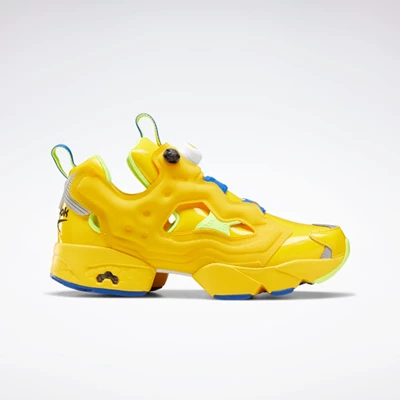 Classics Reebok Minion Instapump Fury Damske Yellow/Yellow/Blue | SFRINV208