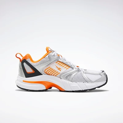 Classics Reebok Premier Damske White/Silver/Orange | XYWESR630