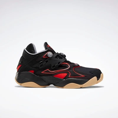 Classics Reebok Pump Court Damske Black/Red | HEBLCU618