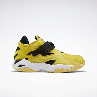 Classics Reebok Pump Court Damske Yellow/Black/White | XSZVDK381