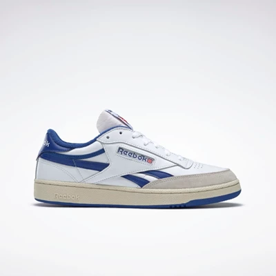 Classics Reebok Revenge Plus Vintage Panske White/Royal/Red | YWMNZC719