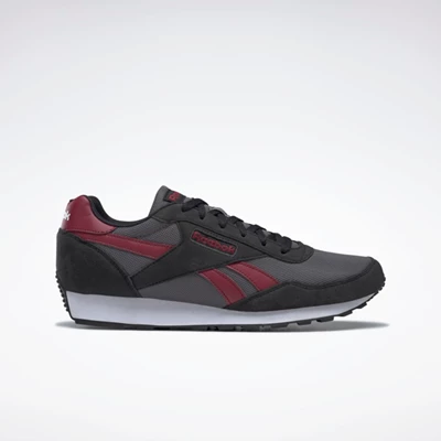 Classics Reebok Rewind Run Damske Black/Grey | HDCZIJ571