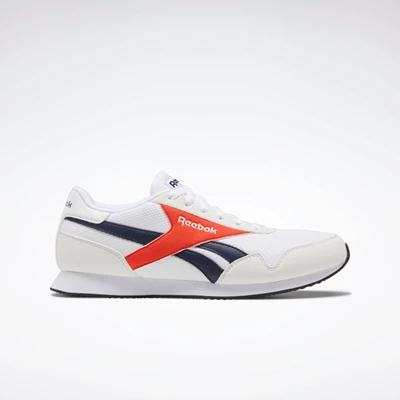 Classics Reebok Royal Classic Jogger 3 Damske White/Navy/Red | WZYFDL809