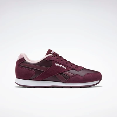 Classics Reebok Royal Glide Damske Burgundy/Pink/White | RZKJSP789