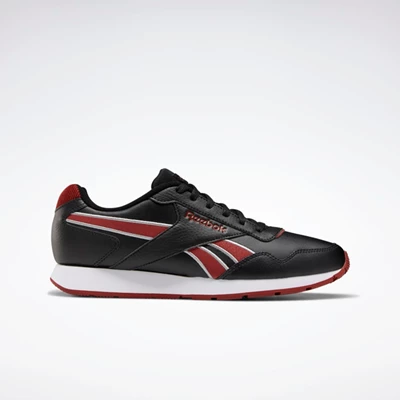 Classics Reebok Royal Glide Panske Black/Grey/Red | NIYEOG147