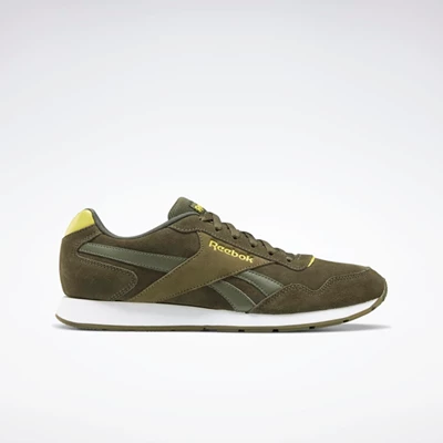 Classics Reebok Royal Glide Panske Green/Yellow/White | PWOKQE024