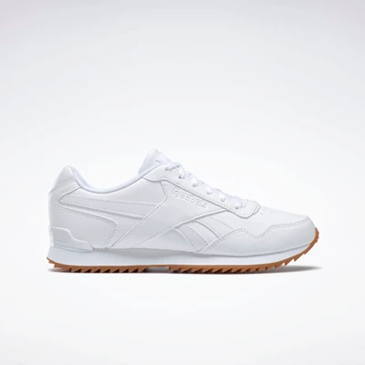 Classics Reebok Royal Glide Ripple Clip Damske White/White | KPMJBN365