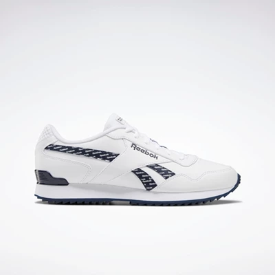 Classics Reebok Royal Glide Ripple Clip Panske White/Navy | MUOGZE195