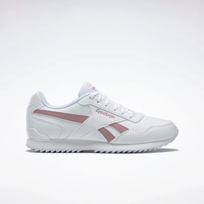 Classics Reebok Royal Glide Ripple Clip Damske White/White | MYKQPZ049