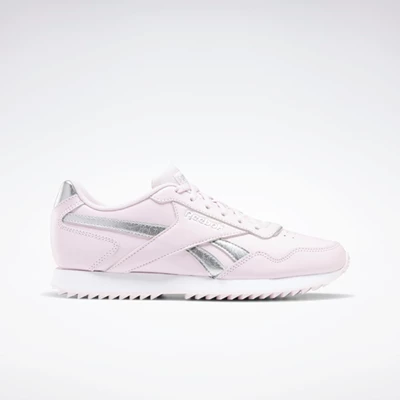 Classics Reebok Royal Glide Ripple Damske Pink/Silver Metal/White | AEWYSO025