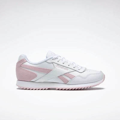 Classics Reebok Royal Glide Ripple Damske White/Pink/White | JIDKHC682