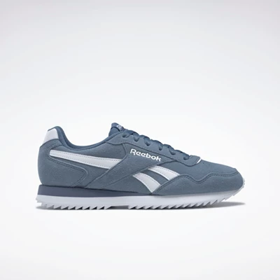 Classics Reebok Royal Glide Ripple Panske Blue/White | BTZWPE187