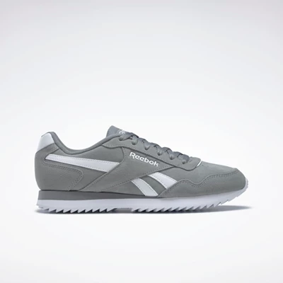 Classics Reebok Royal Glide Ripple Panske Grey/White | FVABUQ763