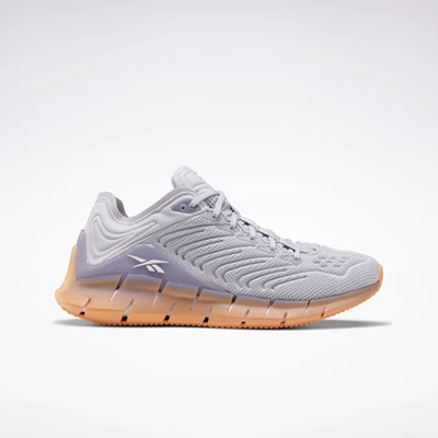 Classics Reebok Zig Kinetica Damske Grey/Purple/Orange | WSIJPR546