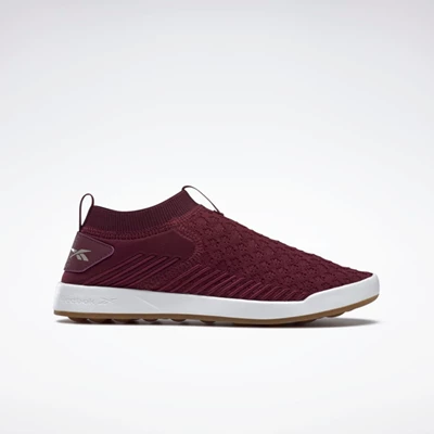 Vychadzkove Topanky Reebok Ever Cestne DMX Slip-On Damske Burgundy/White | WHUINP103